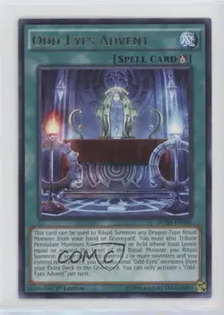 Odd-Eyes Advent 1st Ed. YuGiOh Breakers of Shadow #BOSH-EN066 - Image 1