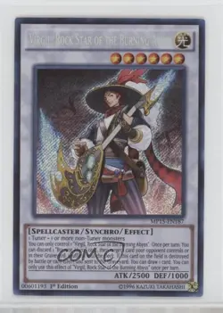 Virgil Rock Star of the Burning Abyss 1st Ed. YuGiOh Mega-Tins Mega Pack - Image 1