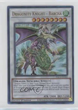 Dragunity Knight - Barcha 1st Ed. YuGiOh Hidden Arsenal: Chapter 1 #HAC1-EN165 - Image 1