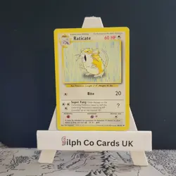 Raticate 40/102 Base Set Pokemon Card WOTC - Image 1