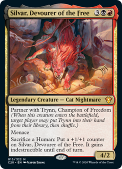 Silvar, Devourer of the Free FOIL Commander 2020: Ikoria PLD CARD ABUGames - Image 1