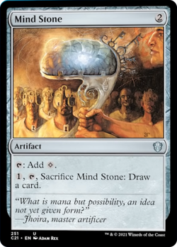 Mind Stone Strixhaven Commander NM Artifact Common MAGIC GATHERING CARD ABUGames - Image 1