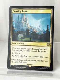 Starting Town 0289 (Non-Foil) Card FIN Magic MtG Final Fantasy FFI - Image 1