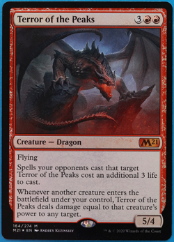 Terror of the Peaks FOIL Core Set 2021 / M21 NM CARD (500594) ABUGames - Image 1