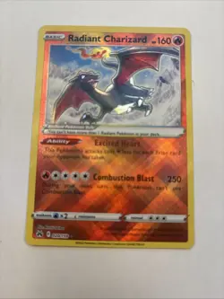 Pokemon TCG Radiant Charizard Crown Zenith Holo Ultra Rare Card 020/159 NM - Image 2