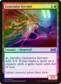 Generator Servant FOIL Ultimate Masters NM Red Common MAGIC MTG CARD ABUGames - Image 1