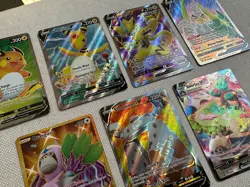 Pokemon TCG Sword & Shield era Hyper Rare & Full Art card lot of 7 NM - Image 2