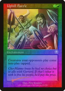 Uphill Battle FOIL Mercadian Masques NM Red Uncommon MAGIC MTG CARD ABUGames - Image 1