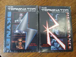 2box The Terminator CCG Starter Game Card Theme Decks 1 Resistance and 1 Skynet - Image 1
