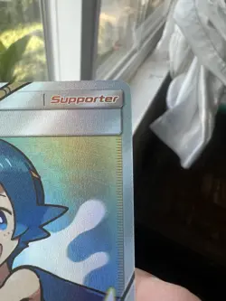 Pokemon Card - Lana Ultra Prism 150/156 Ultra Rare Sun & Moon SM Full Art Holo - Image 5