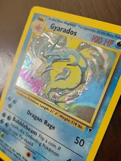 LP! Gyarados 12/110 Legendary Collection Holo Rare Pokemon Card - Image 2