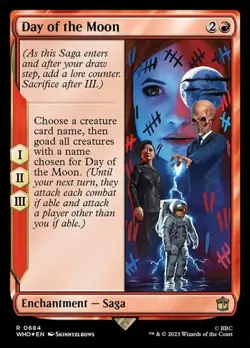 Day of the Moon - Surge Foil WHO NM MTG - Image 1