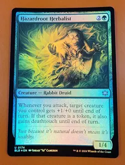 1x Hazardroot Herbalist | FOIL | Bloomburrow | MTG Magic Cards - Image 1