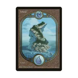 WOTC MtG Unglued Island (C) NM - Image 1