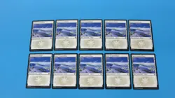 10 SNOW-COVERED PLAINS #277 BASIC KALDHEIM MTG MAGIC THE GATHERING NM UNPLAYED - Image 1