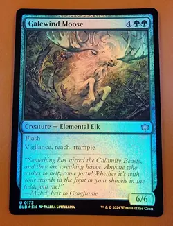 1x Galewind Moose | FOIL | Bloomburrow | MTG Magic Cards - Image 1