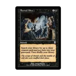 WOTC MtG Odyssey Buried Alive (U) EX - Image 1