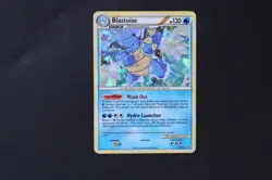 2010 Pokemon TCG Blastoise 13/95 Unleashed Cracked Ice Holo Rare LP/NM - Image 1
