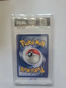 1999 Pokemon Game Base NIDORINO SHADOWLESS #37 PSA 8 RARE - Image 2