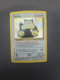 Snorlax And Flareon Jungle Holo Pokemon Cards - Image 2