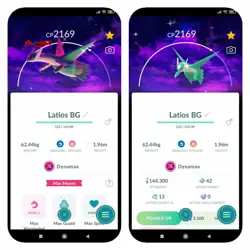 Pokemon Shiny Dynamax Latios - Dark Skies Background (Pls read description) - Image 1