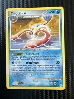 Pokemon TCG Milotic Great Encounters 25/106 Regular Rare Non Holo Lv 47 Pokemon - Image 1