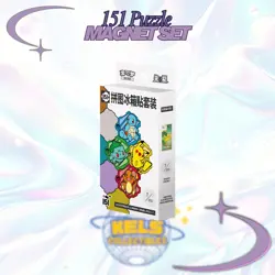 151 Puzzle Fridge Magnet Set Sealed Box 1 Slim Pack Pokemon S-Chinese US Ship - Image 1