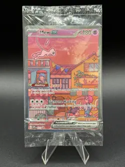 2023 Pokemon 151 MEW ex Special Illustration Rare Black Star Promo 053 Sealed C - Image 1