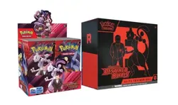 Pokemon Destined Rivals Booster Box + ETB Combo FACTORY SEALED - Image 1