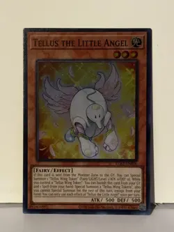 Tellus the Little Angel Super Rare EGS1-EN006 NM Yugioh Fast Ship - Image 1