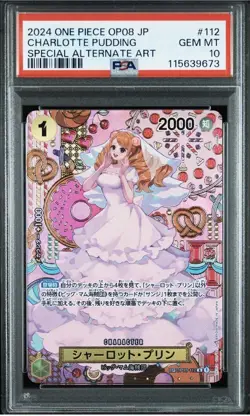 PSA10 Charlotte Pudding SP One Piece Card Japanese - Image 1