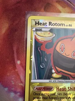 Pokemon Card - Heat Rotom Rising Rivals RT3 Reverse Holo - Image 2
