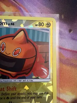 Pokemon Card - Heat Rotom Rising Rivals RT3 Reverse Holo - Image 3