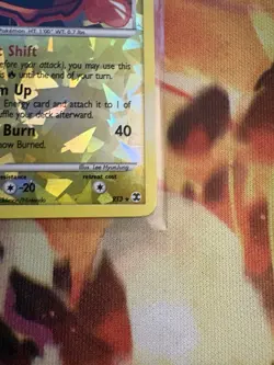 Pokemon Card - Heat Rotom Rising Rivals RT3 Reverse Holo - Image 4