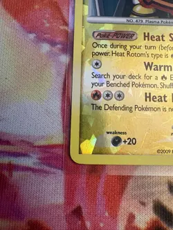 Pokemon Card - Heat Rotom Rising Rivals RT3 Reverse Holo - Image 5