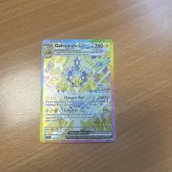 NM! Galvantula ex (168/142) Stellar Crown Special Illustration Rare Pokemon Card - Image 1