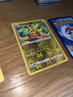 Pikachu 052/196 Lost Origin Reverse Holo Pokemon Card Pack Fresh - Image 2