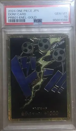 PSA10 Don Card Enel Super Parallel One Piece Card Japanese - Image 1