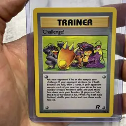 Challenge! 74/82 - Team Rocket - Vintage WOTC Pokemon Card UNLIMITED NM TCG Vtg - Image 1