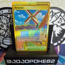 pokemon cards tcg Artazon Obsidian Flames Full Art Trainer Card Hyper Rare 229 - Image 1