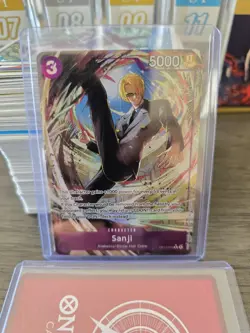 Sanji Alt Art EBGLISH OP12-070 R Legacy of the Master ONE PIECE Card Game NM - Image 1