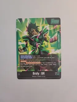 Broly : BR FB06-048 Leader Alternate Art Dragon Ball Card Rivals Clash - Image 2
