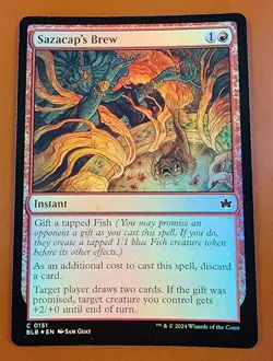 1x Sazacap's Brew | FOIL | Bloomburrow | MTG Magic Cards - Image 1