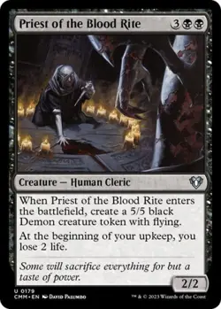 Priest of the Blood Rite - Near Mint MTG Commander Masters - Image 1