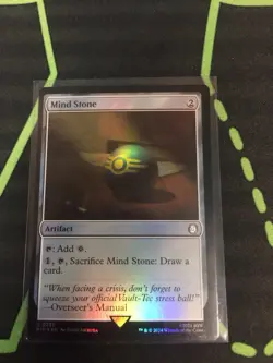 MTG Magic The Gathering Mind Stone Foil PIP Artifact Fallout Mana Rock - Image 1