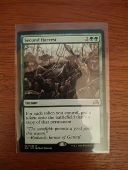 Second Harvest Non-Foil Rare Instant 227/297 MTG Shadows Over Innistrad - Image 1