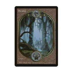 WOTC MtG Unglued Swamp (C) EX - Image 1