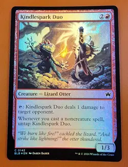 1x Kindlespark Duo | FOIL | Bloomburrow | MTG Magic Cards - Image 1