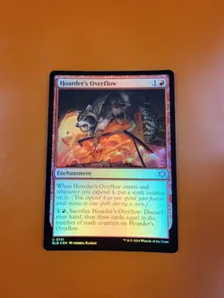 1x Hoarder's Overflow | FOIL | Bloomburrow | MTG Magic Cards - Image 3