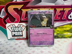 SEALED Pokemon TCG Team Rocket's Mimikyu Destined Rivals Prerelease 40-Card Deck - Image 1